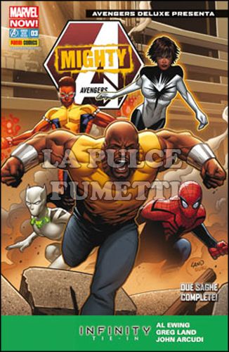 AVENGERS DELUXE PRESENTA #     3 - MIGHTY AVENGERS 1 - INFINITY TIE-IN - MARVEL NOW!